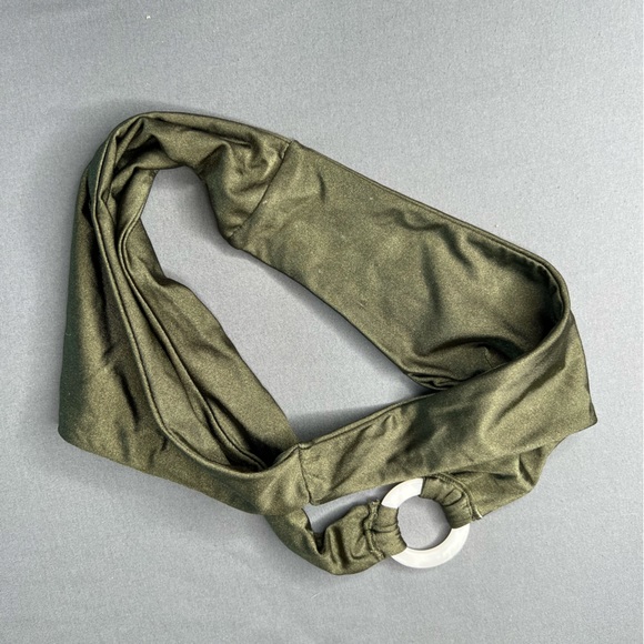 Olive Green Bikini Bottom - Picture 3 of 3